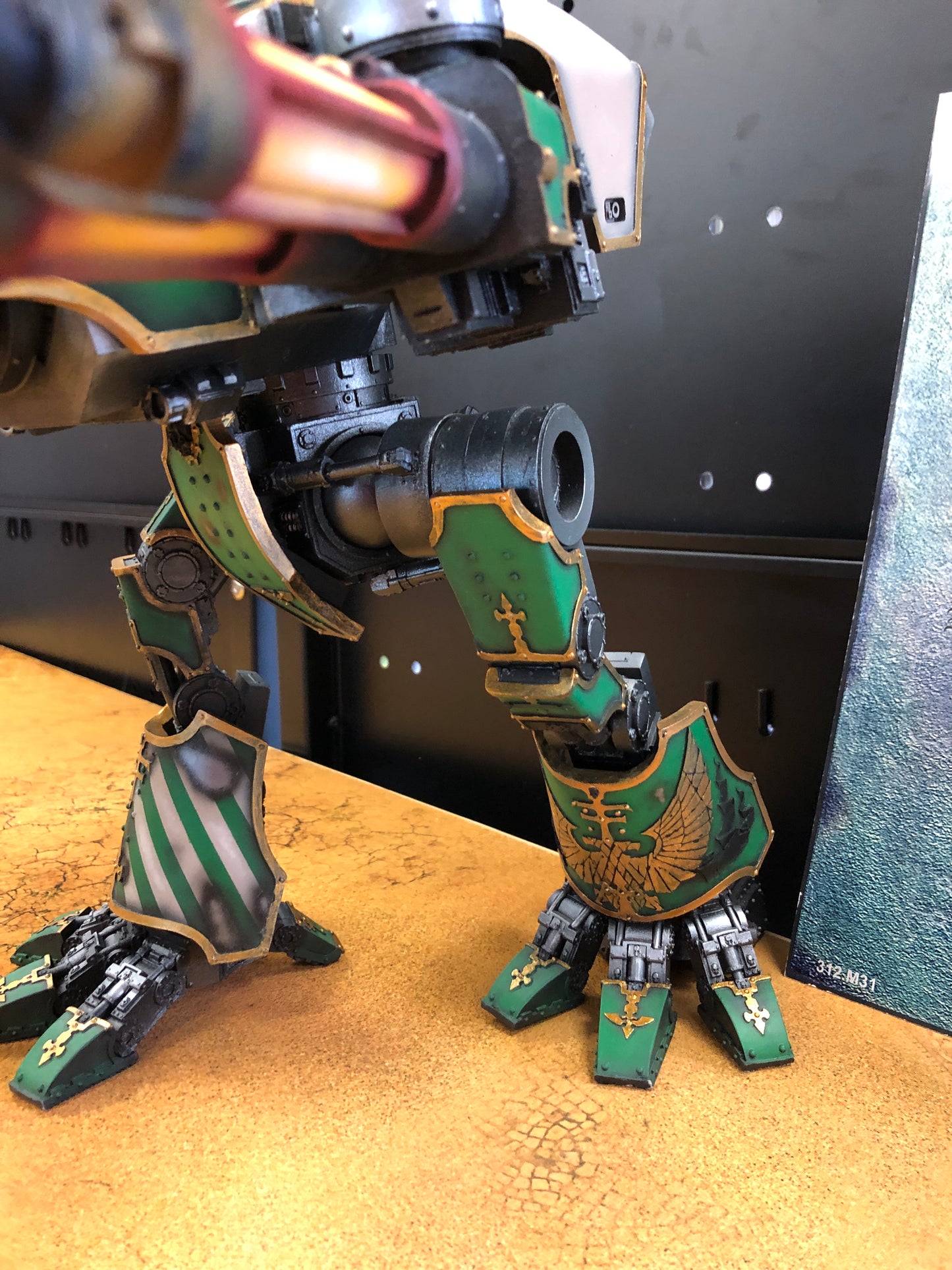 Warhound Titan Forgeworld With Cert Very Well Painted Imperial Knight Warhammer 40k