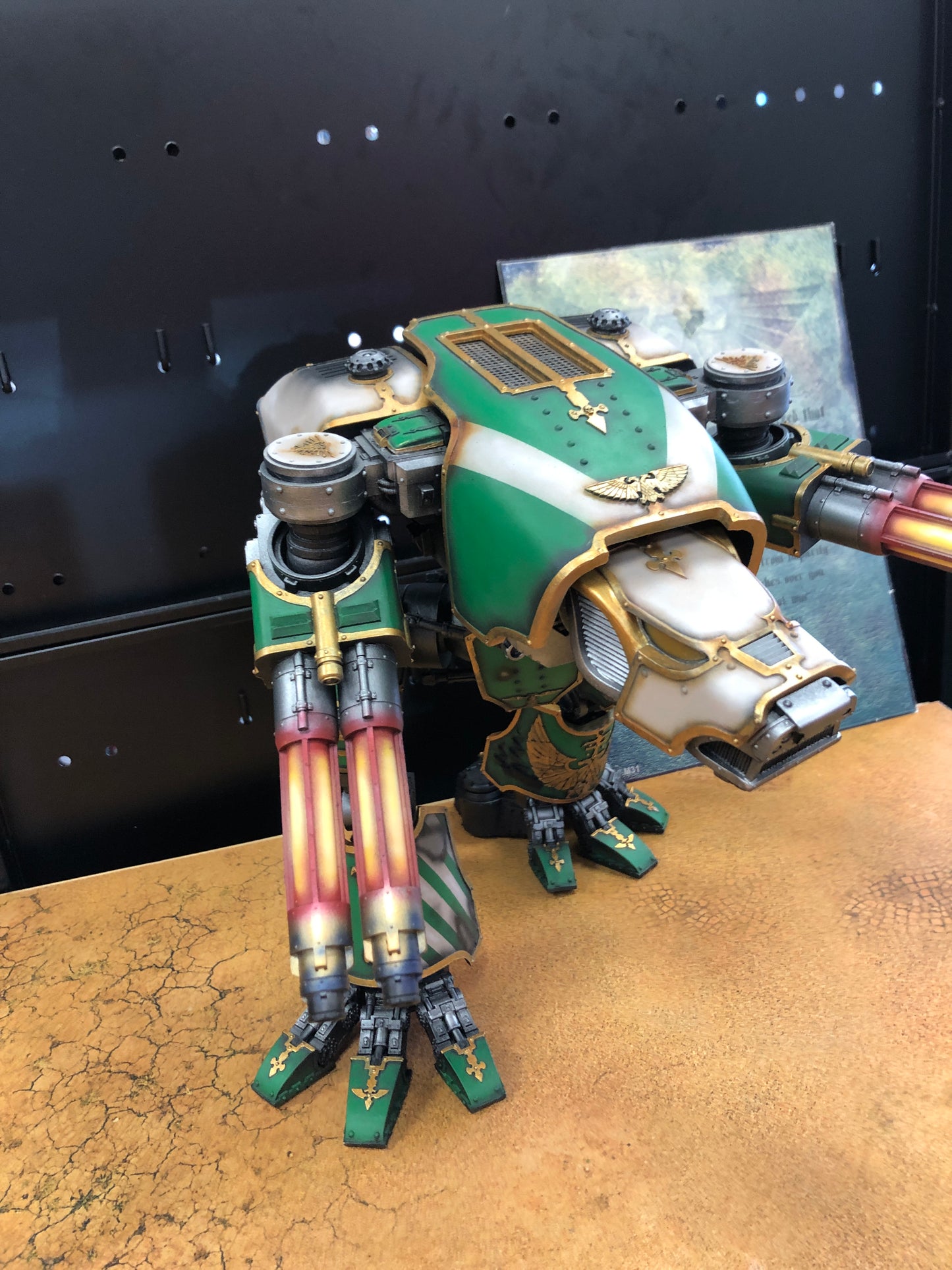 Warhound Titan Forgeworld With Cert Very Well Painted Imperial Knight Warhammer 40k