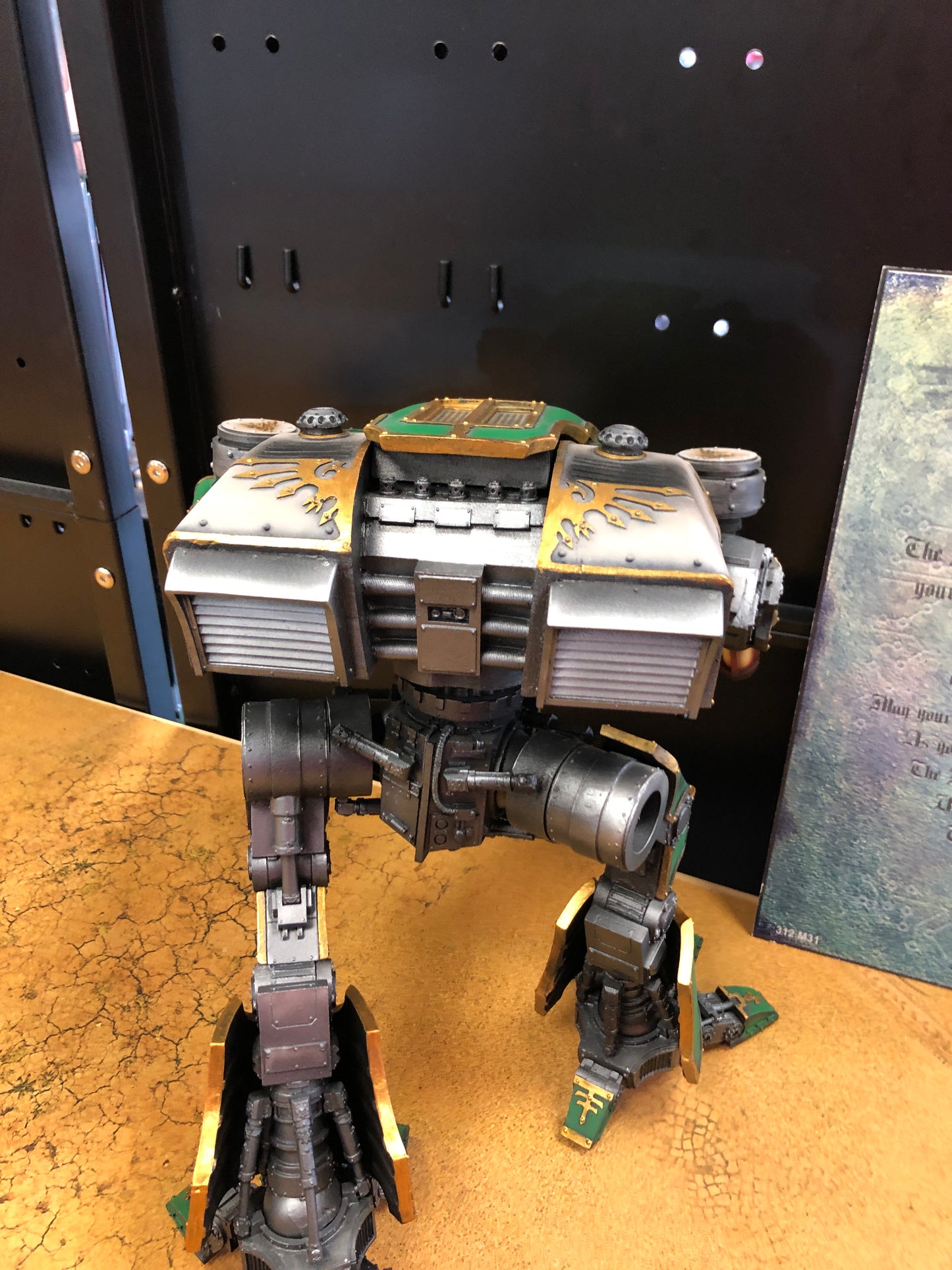 Warhound Titan Forgeworld With Cert Very Well Painted Imperial Knight Warhammer 40k