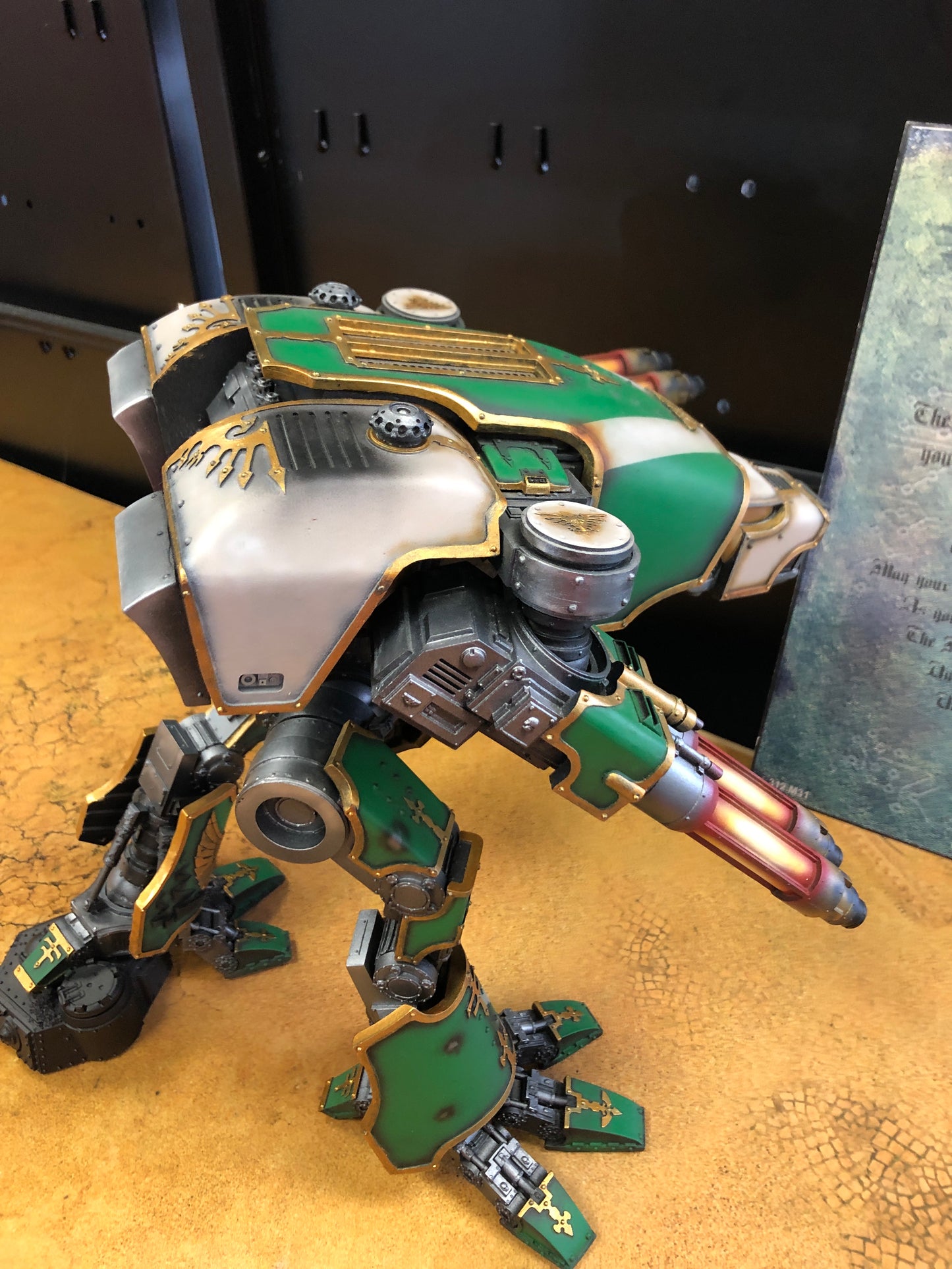 Warhound Titan Forgeworld With Cert Very Well Painted Imperial Knight Warhammer 40k
