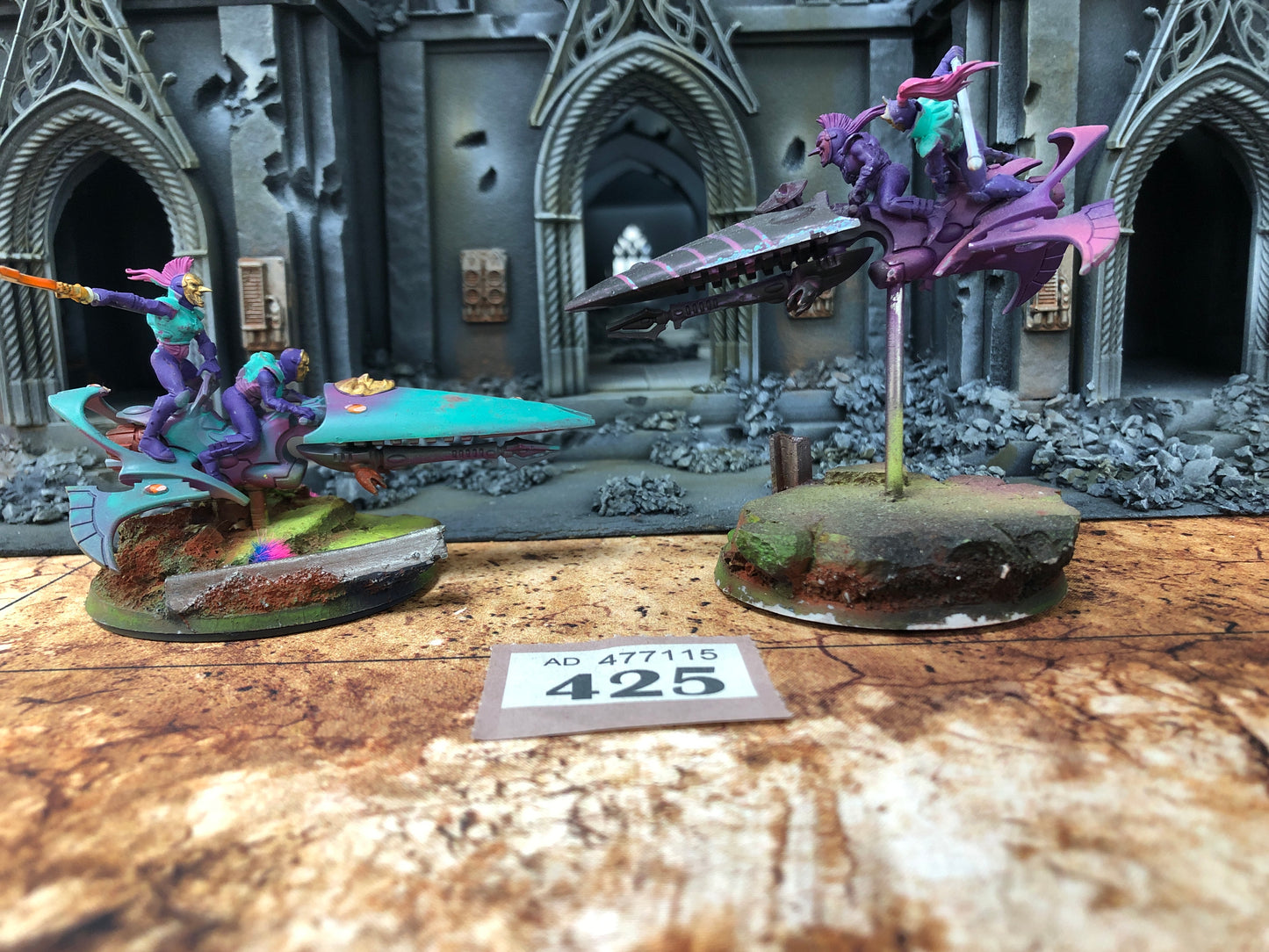 2x Skyweavers #425 Well Painted Harlequins Aeldari Warhammer 40k