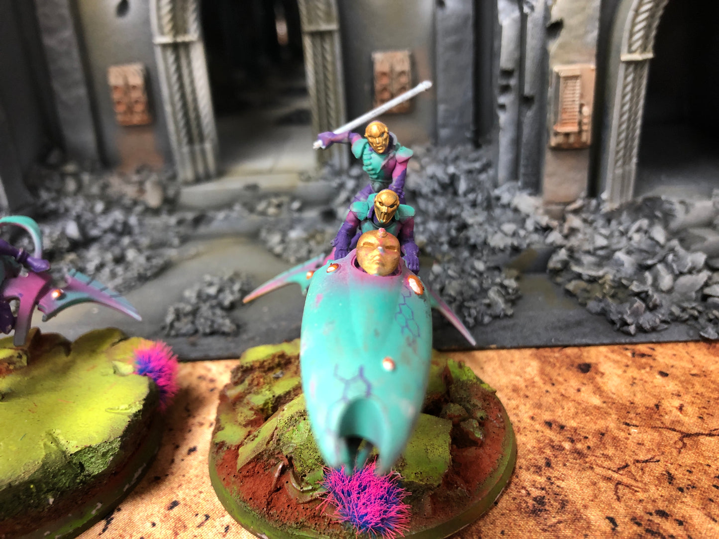 2x Skyweavers #426 Well Painted Harlequins Aeldari Warhammer 40k