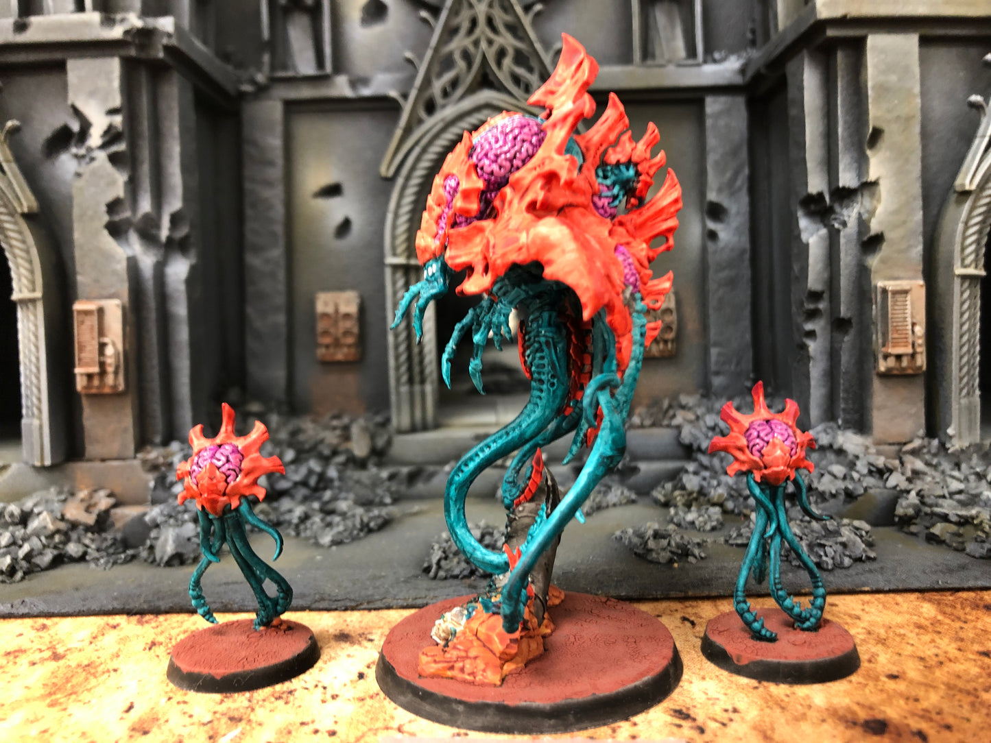 Neurotyrant + 2x Neuroloids #428 Tyranids Warhammer 40k