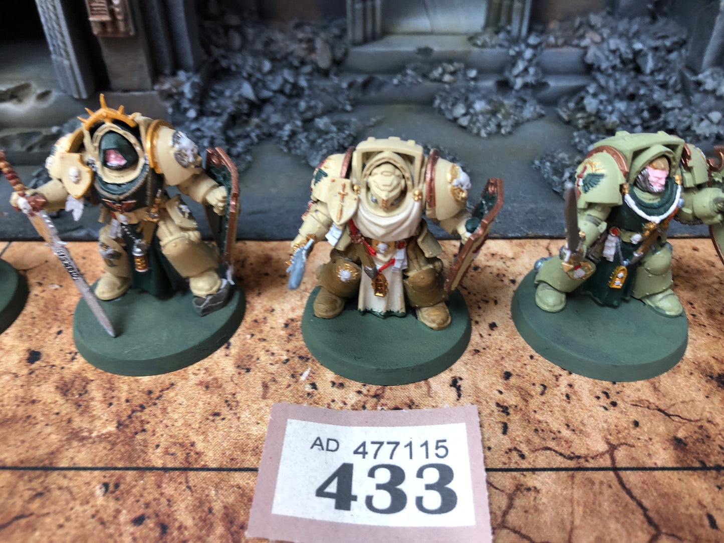 5x Deathwing Knights Dark Angels #433 Space Marines Warhammer 40k