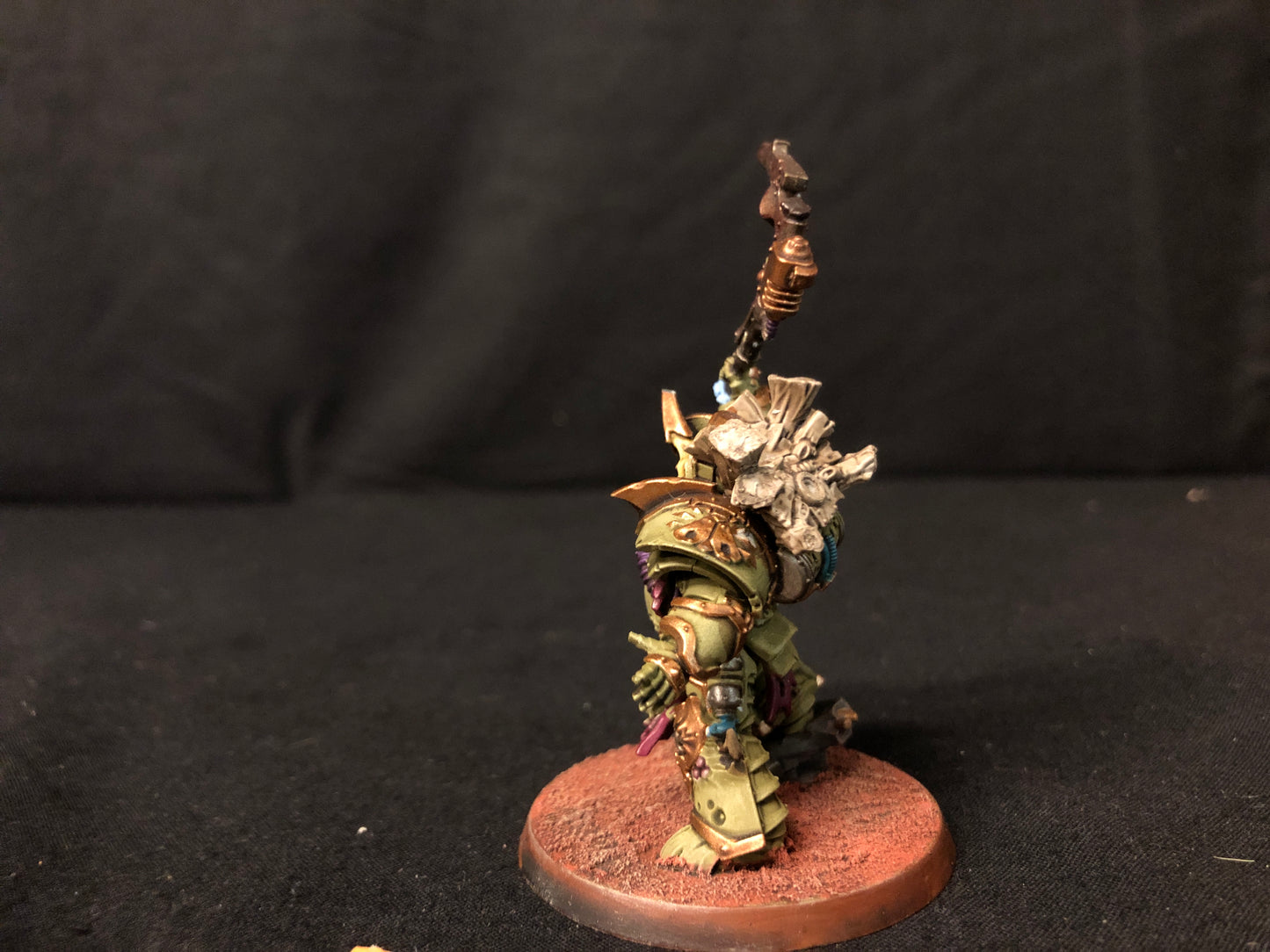 Typhus Herald of the Plague god (Weapon blue tack) #383 VERY Well Painted Death Guard Warhammer 40k