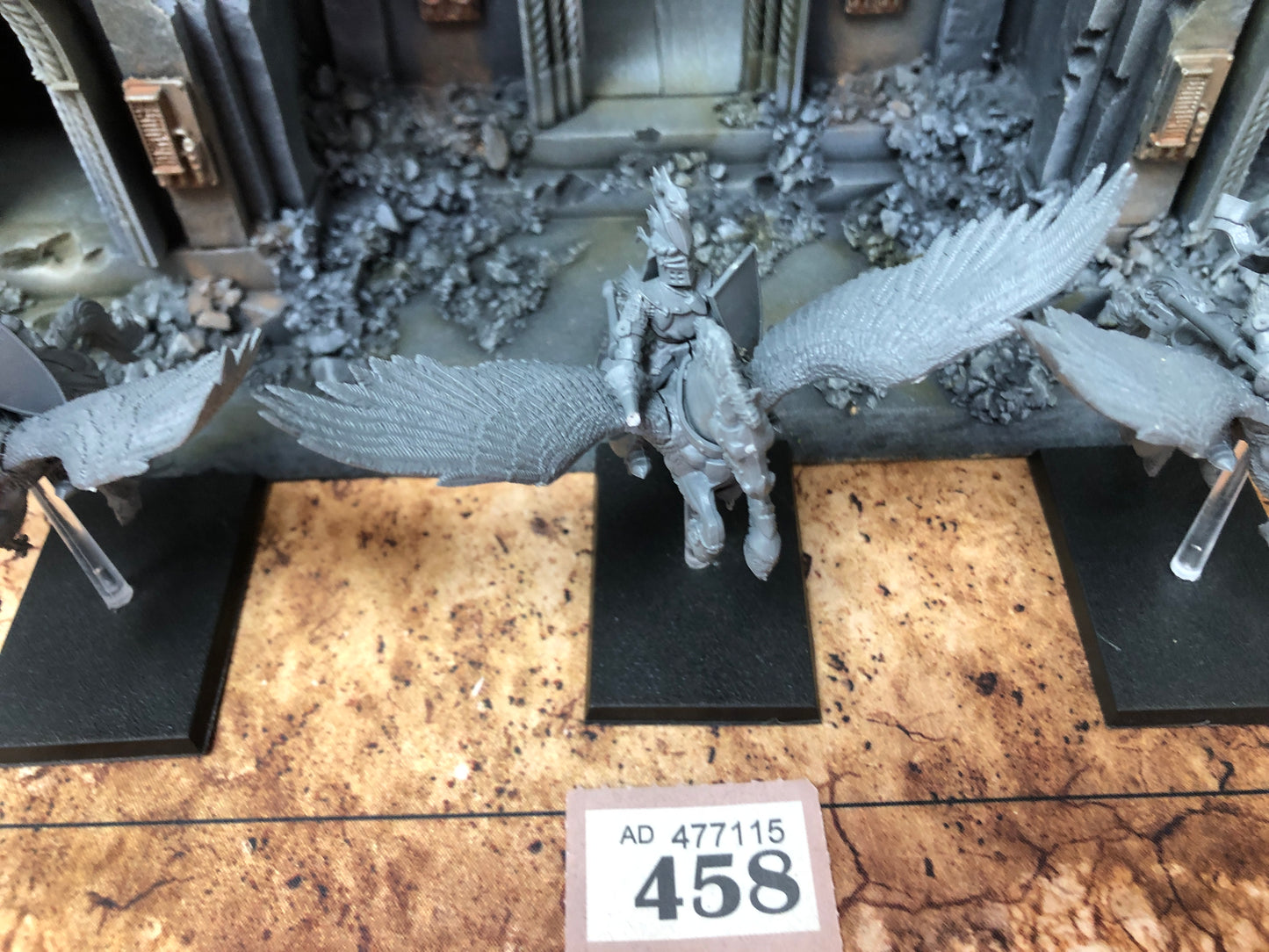 3x Pegasus Knights #458 Kingdoms of Bretonnia Fantasy Old World Warhammer 40k