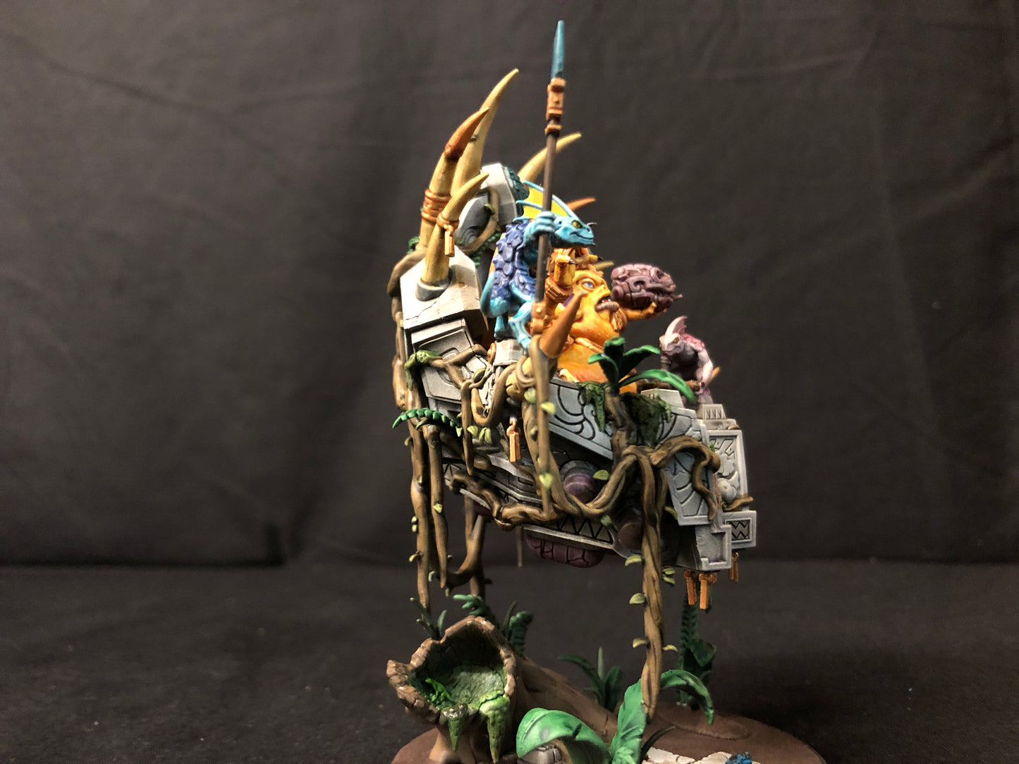Slann Starmaster #411 VERY Well Painted Seraphon AOS Warhammer 40k