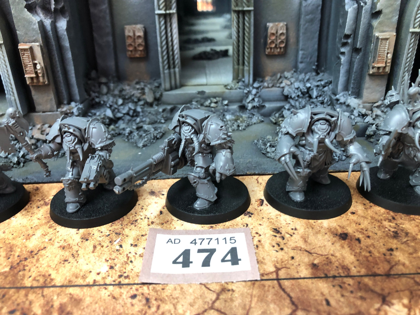 5x Terminator Squad #474 Chaos Space Marines Warhammer 40k