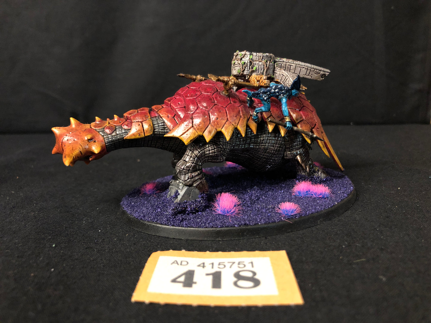 Bastiladon #418 Very Well Painted Seraphon AOS Warhammer 40k
