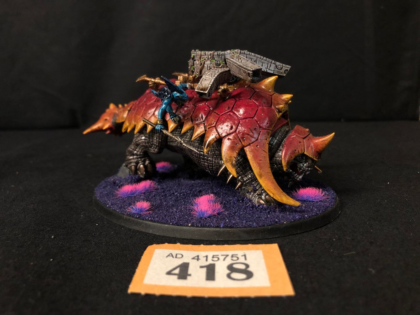 Bastiladon #418 Very Well Painted Seraphon AOS Warhammer 40k