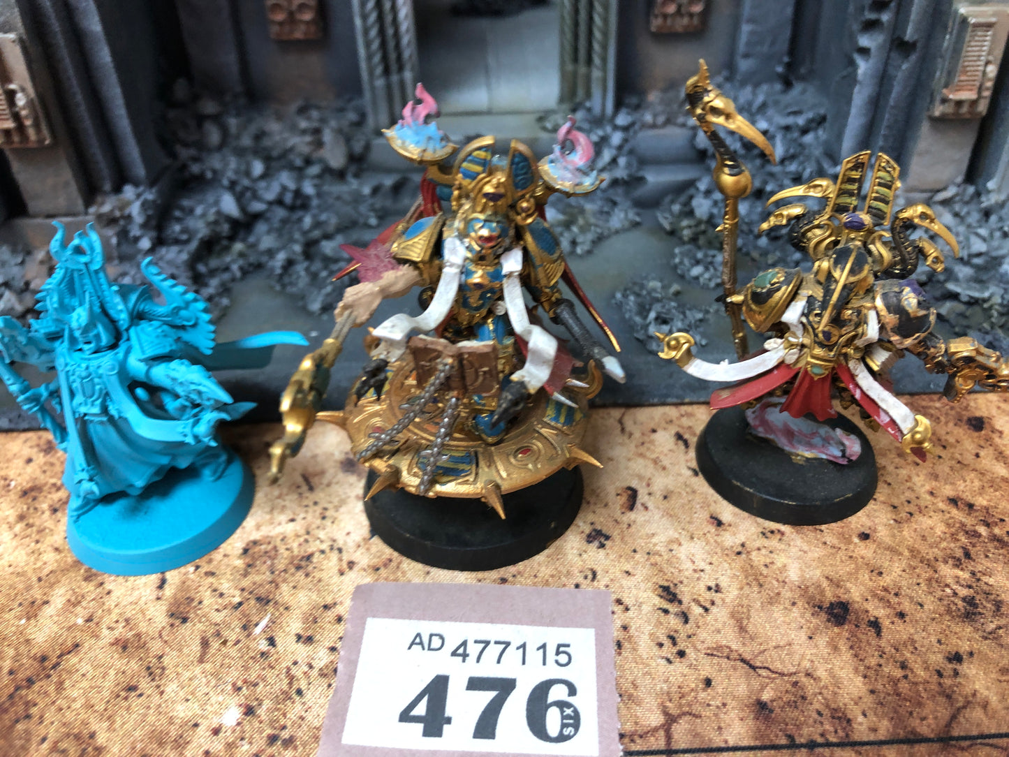 3x Exalted Sorcerers #476 Thousand Sons Warhammer 40k