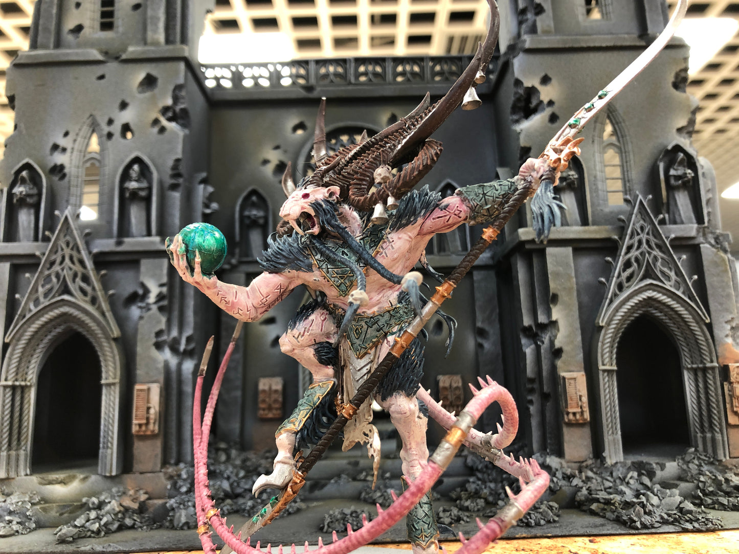 Verminlord #482 Well Painted Skaven AOS Warhammer 40k