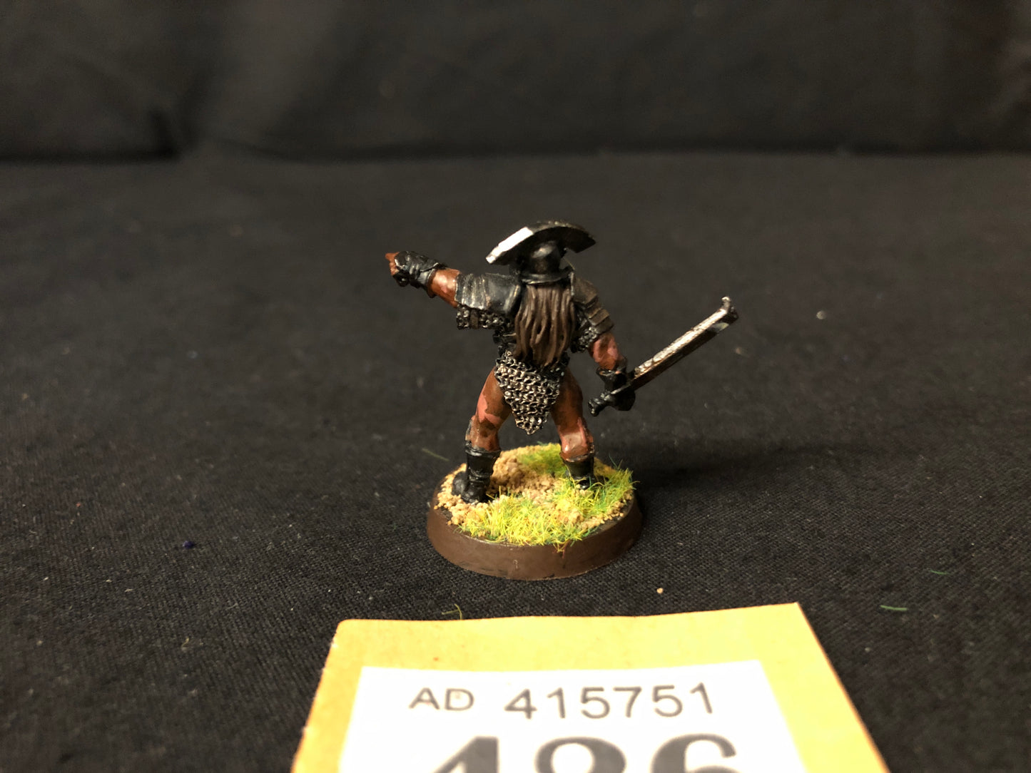 Uruk Hai Captain #426 Well Painted MESBG LOTR Warhammer 40k