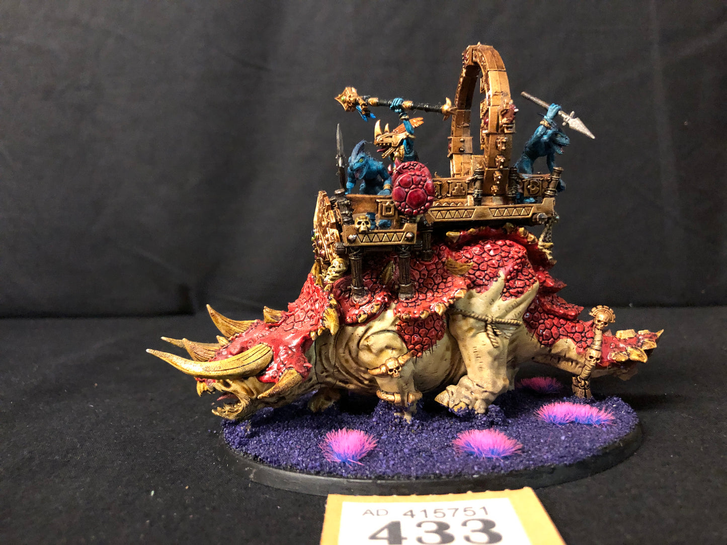 Stegadon #433 VERY Well Painted Seraphon Warhammer 40k