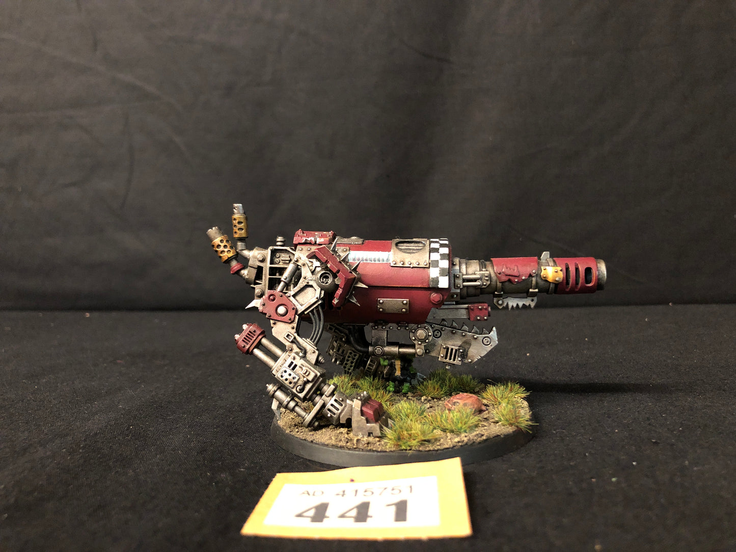 Ork Kannon Artillery Kitbash #441 VERY Well Painted Orks Warhammer 40k
