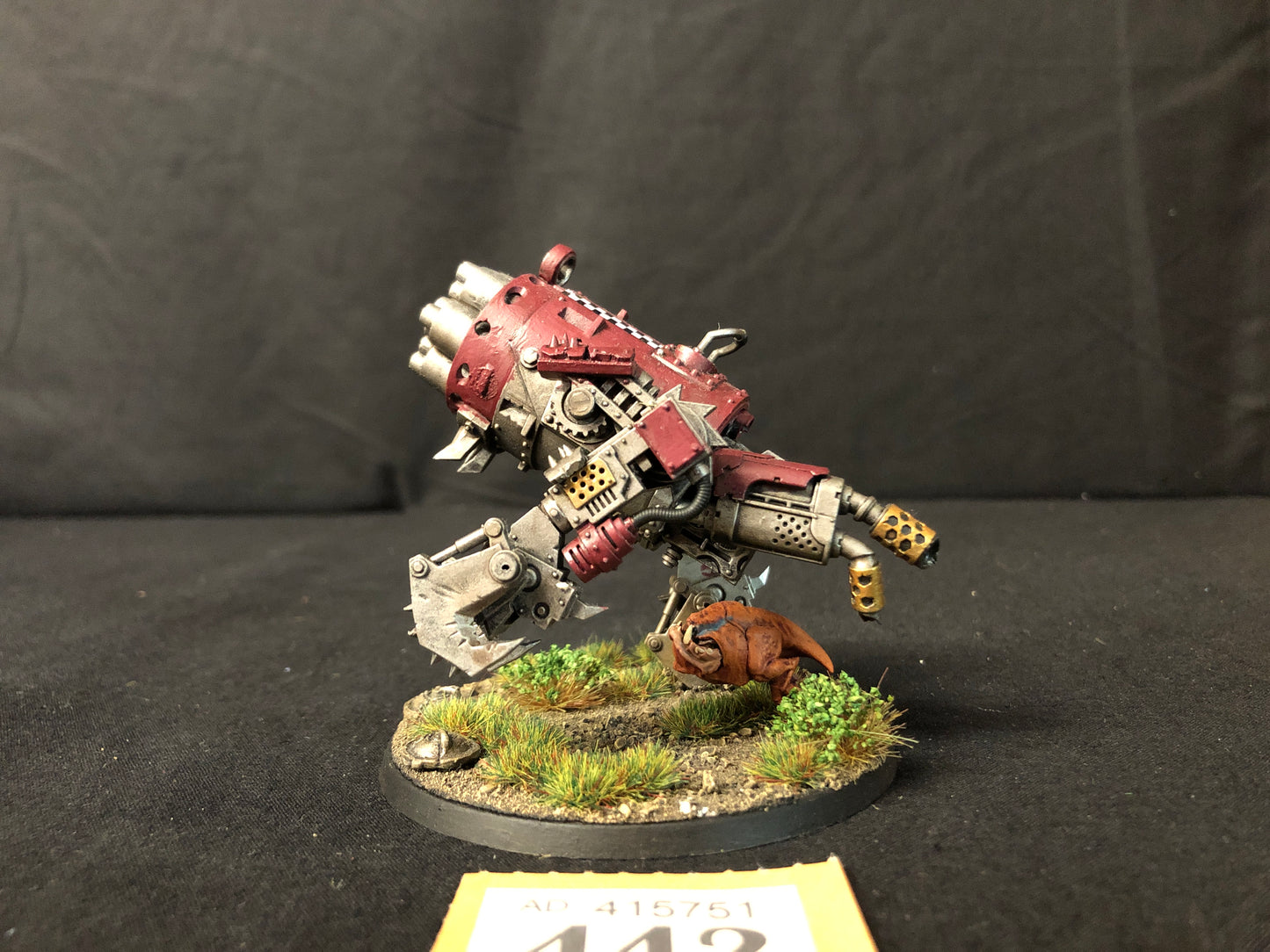 Ork Kannon Artillery Kitbash #442 VERY Well Painted Orks Warhammer 40k