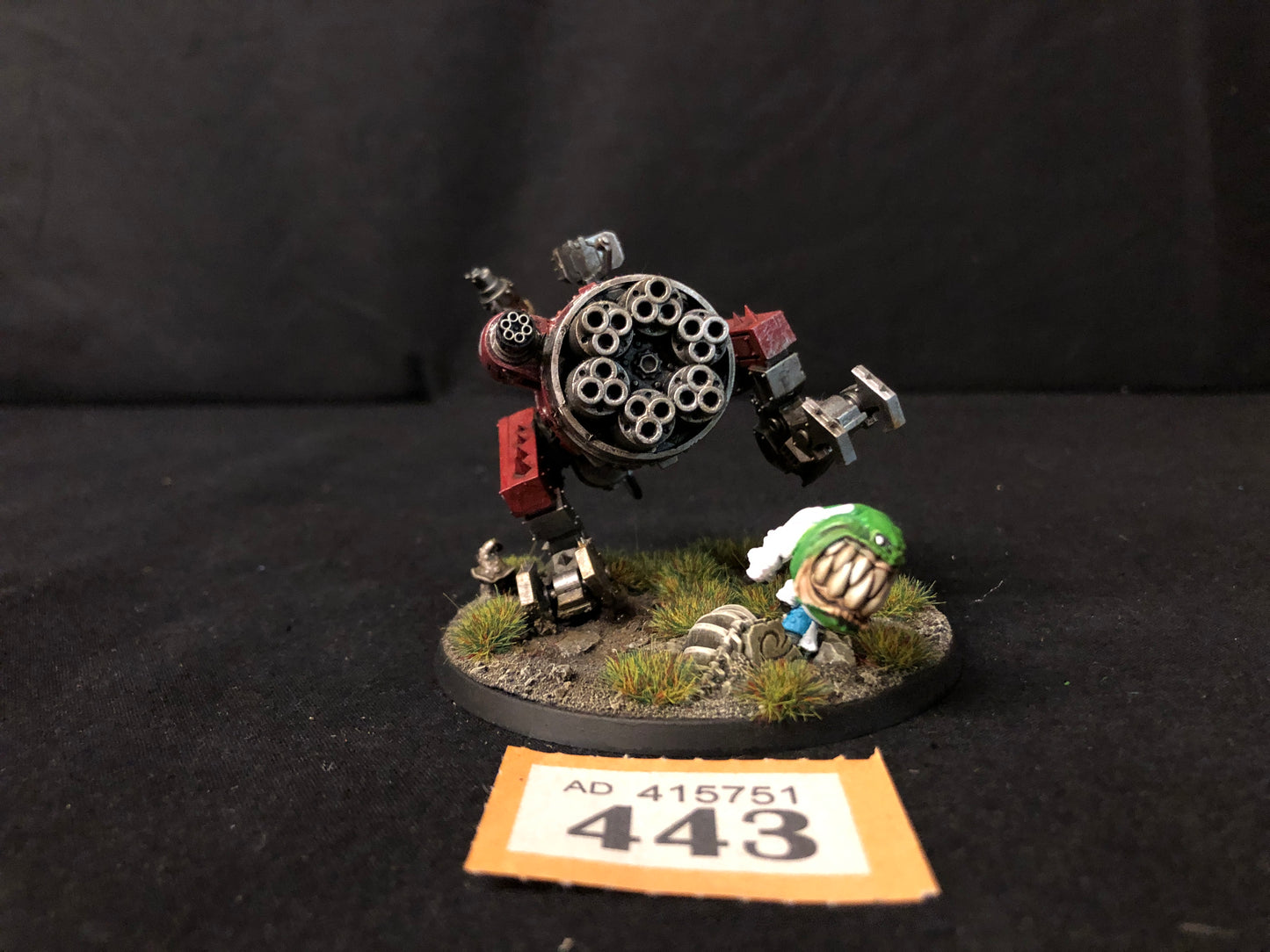 Ork Kannon Artillery Kitbash #443 VERY Well Painted Orks Warhammer 40k