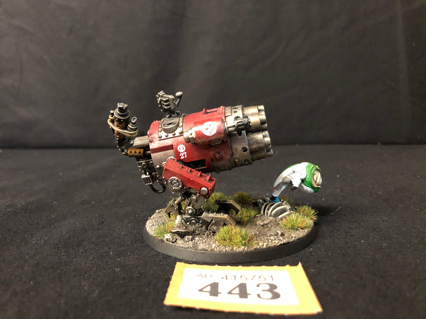 Ork Kannon Artillery Kitbash #443 VERY Well Painted Orks Warhammer 40k