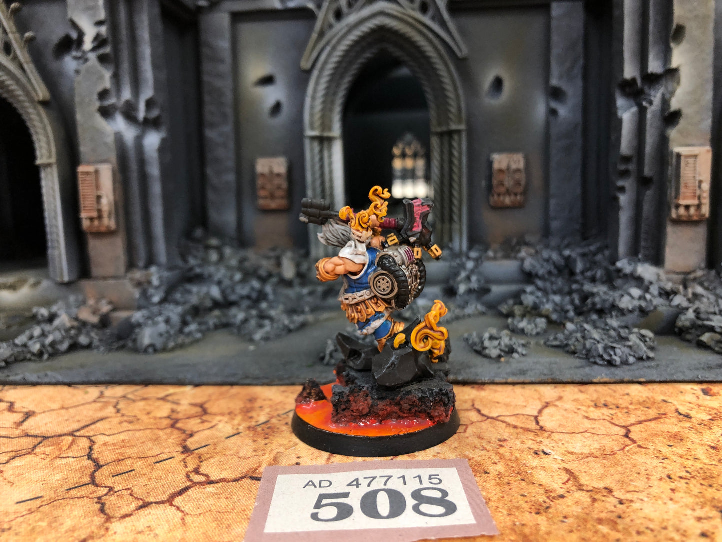 Dwarf Slayer of Legend #508 Well Painted Dwarfen Mountain Holds Old World Fantasy Warhammer 40k