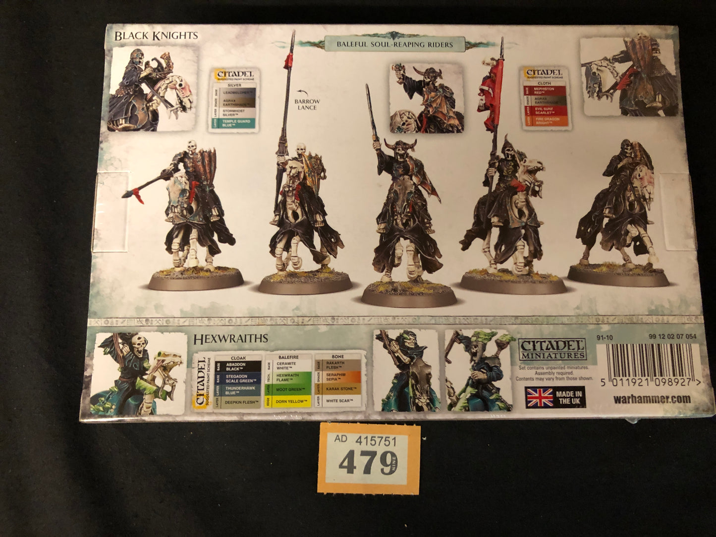 Hexwraiths BNIB #479 Nighthaunt AOS Warhammer 40k