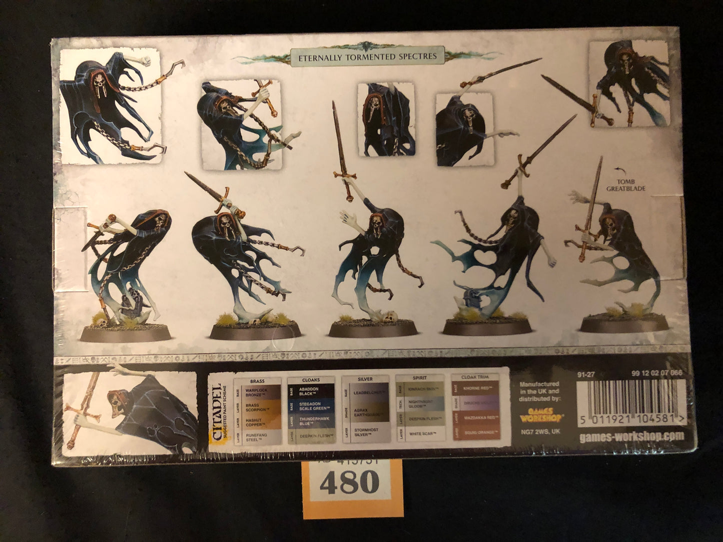 Bladegheist Revenants BNIB #480 Nighthaunt AOS Warhammer 40k