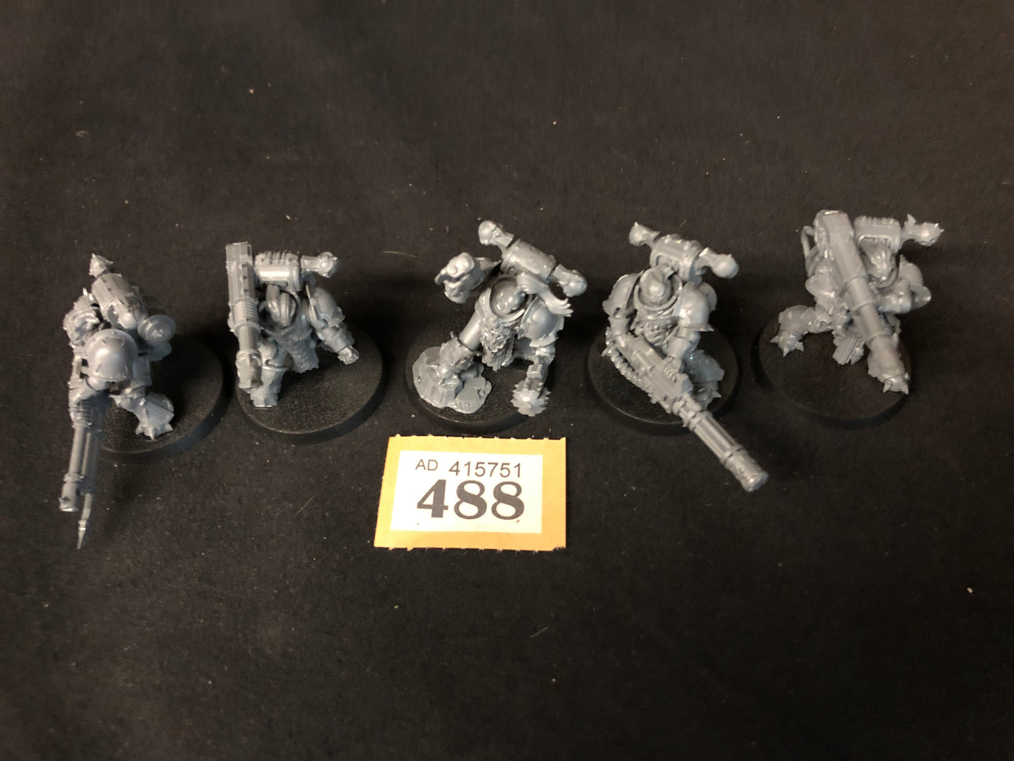 5x Havocs #488 Chaos Space Marines Warhammer 40k