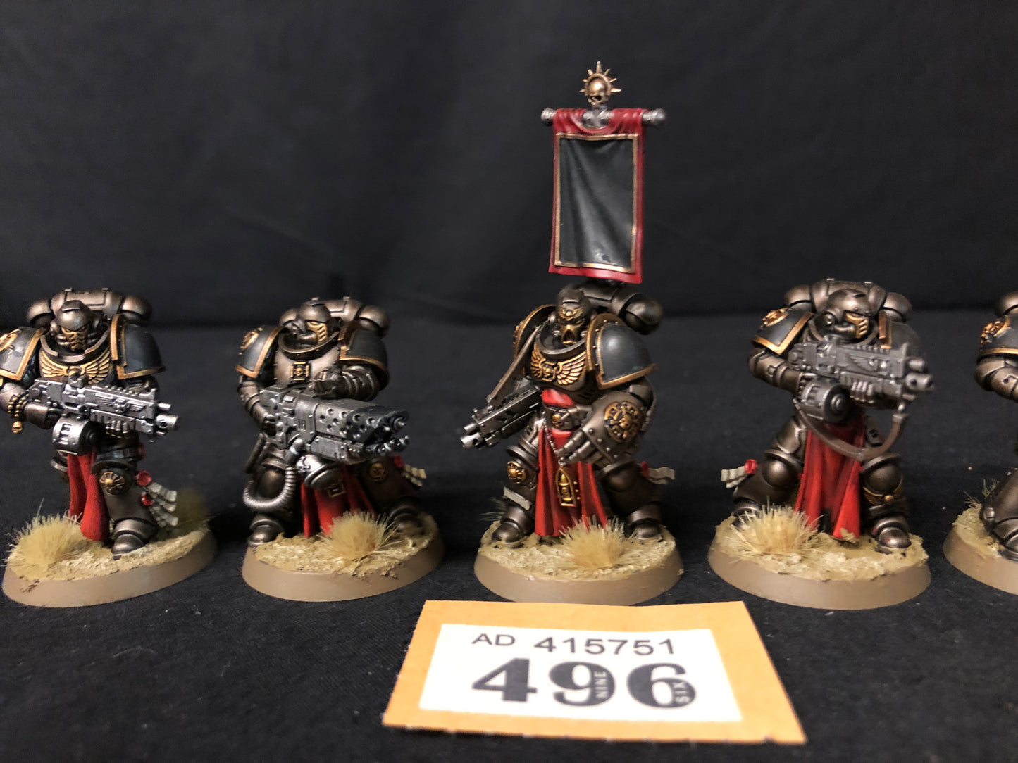 5x Primaris Sternguard Veterans #496 Well Painted Space Marines Warhammer 40k