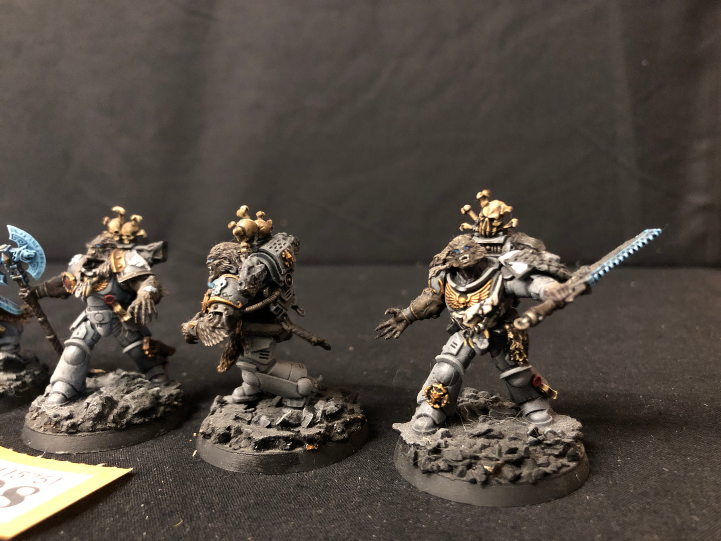 5x Wolfguard Terminators #498 Space Wolves Space Marines Warhammer 40k