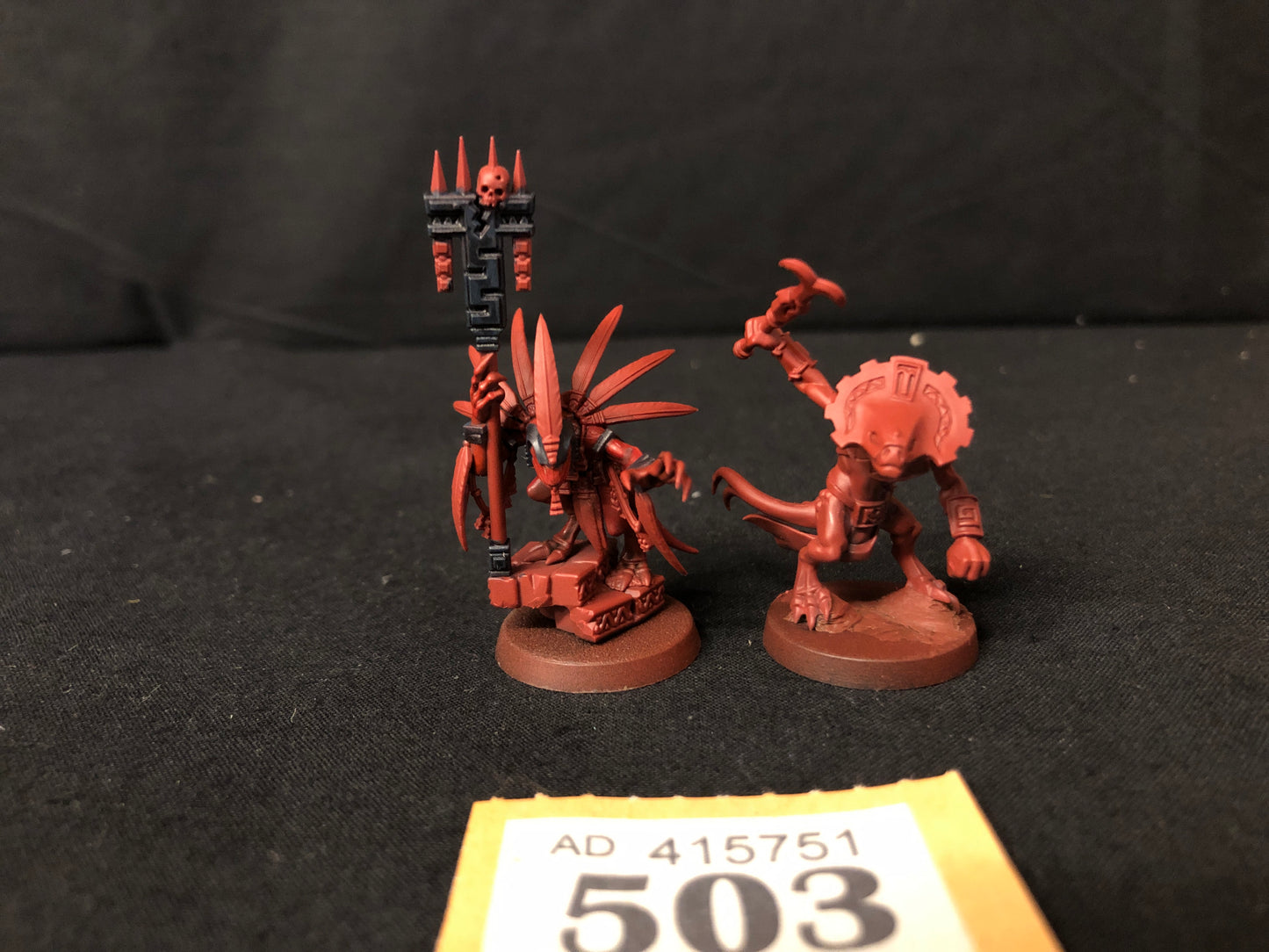Skink Starpriest + Saurus Warden #503 Seraphon AOS Warhammer 40k