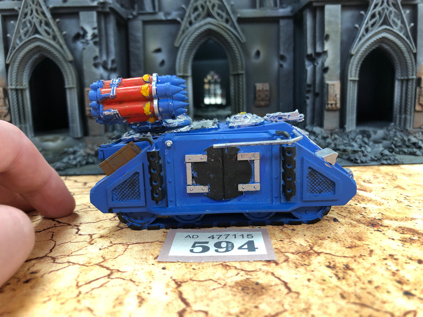 Rhino Whirlwind OOP #594 Space Marines Warhammer 40k