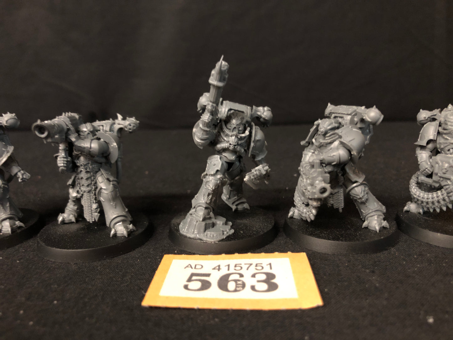 5x Havocs #563 Chaos Space Marines Warhammer 40k
