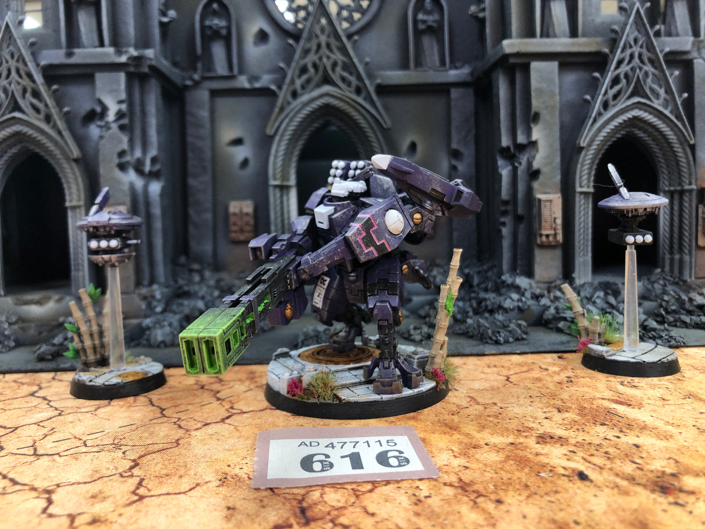 Broadside Battlesuit #616 Well Painted Tau T'au Empire Warhammer 40k