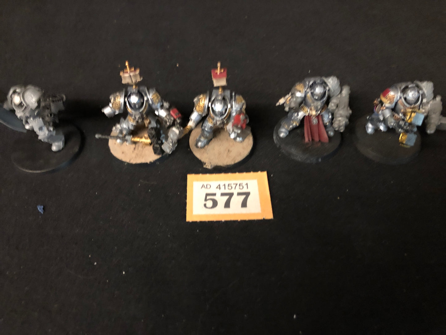 5x Terminator Squad Grey Knights #577 Space Marines Warhammer 40k