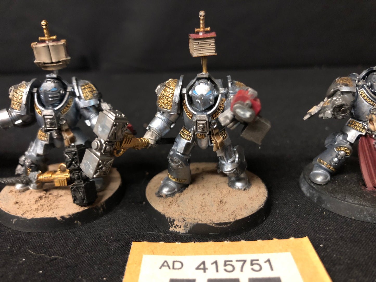 5x Terminator Squad Grey Knights #577 Space Marines Warhammer 40k