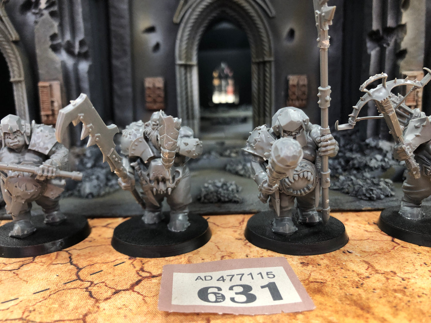 4x Gluttons #631 Ogor Mawtribes AOS Warhammer 40k