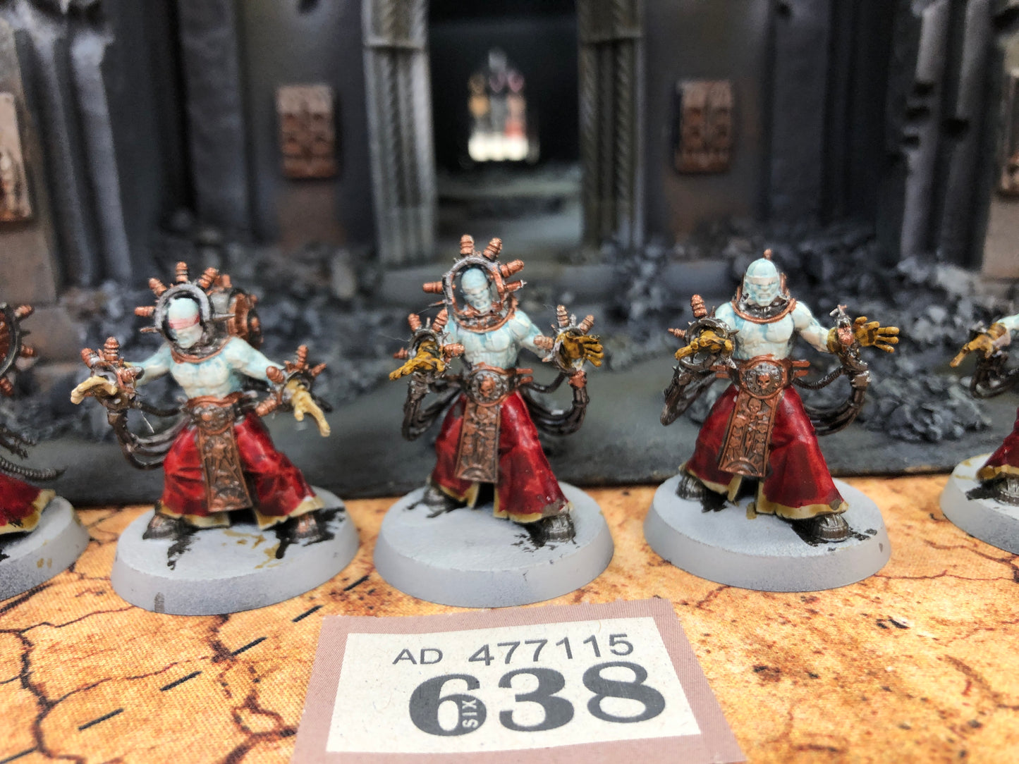 5x Electro-Priests #638 Adeptus Mechanicus Warhammer 40k