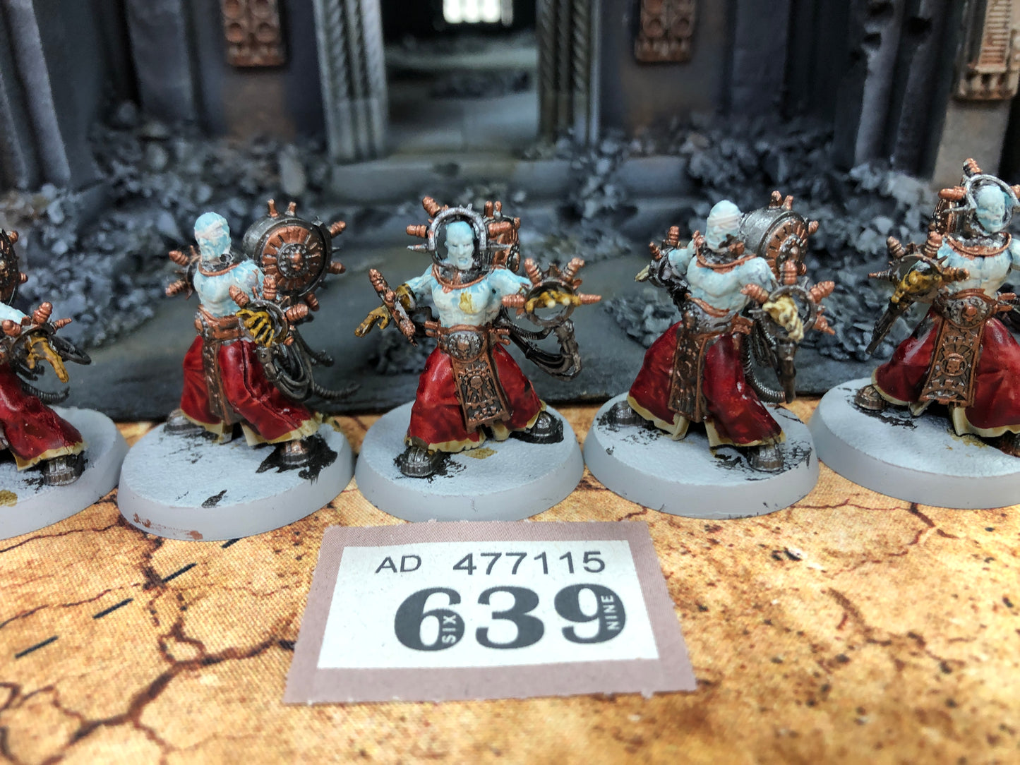 5x Electro-Priests #639 Adeptus Mechanicus Warhammer 40k