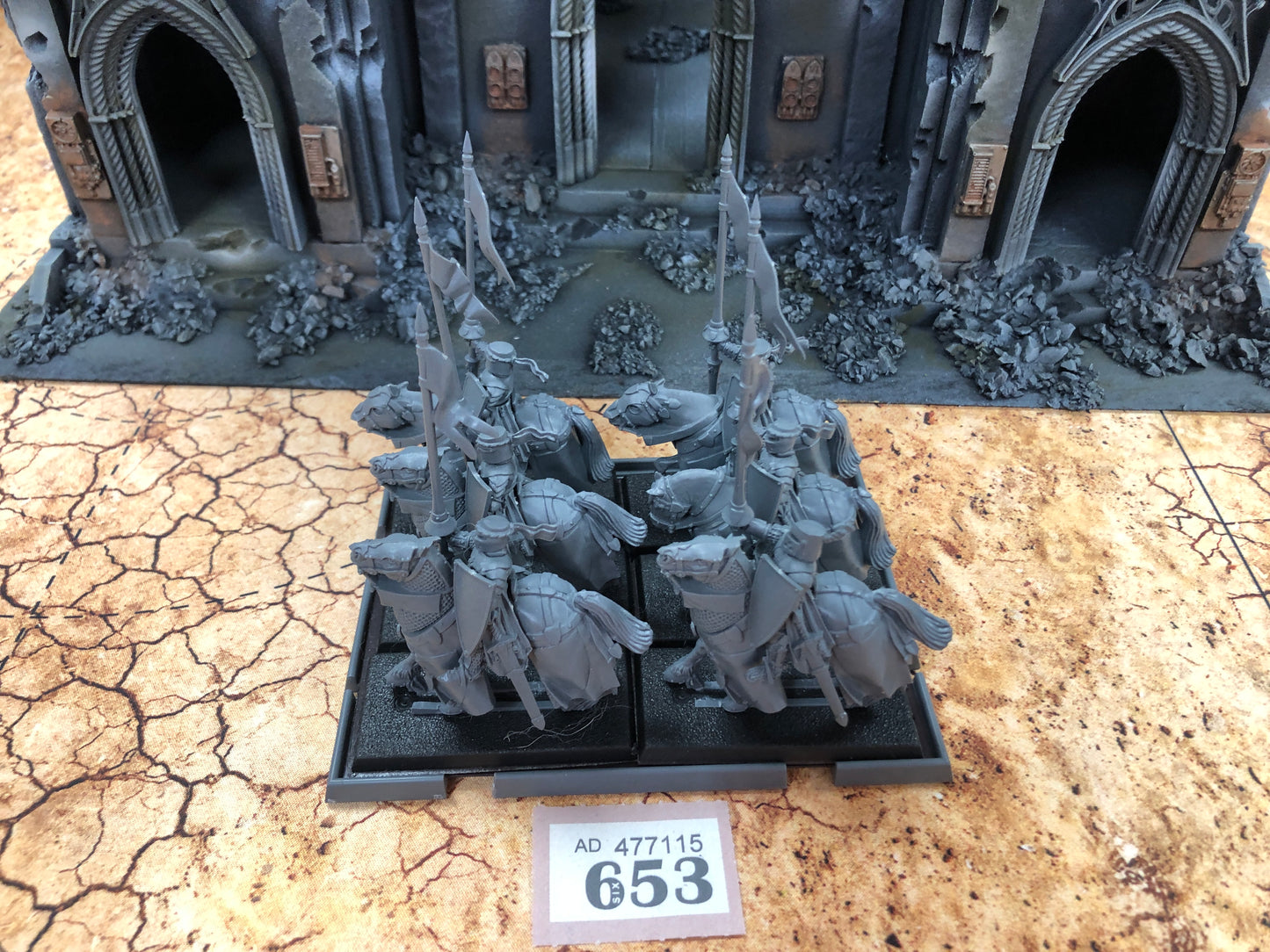 6x Knights Errant #653 Kingdoms of Bretonnia Old World Fantasy Warhammer 40k