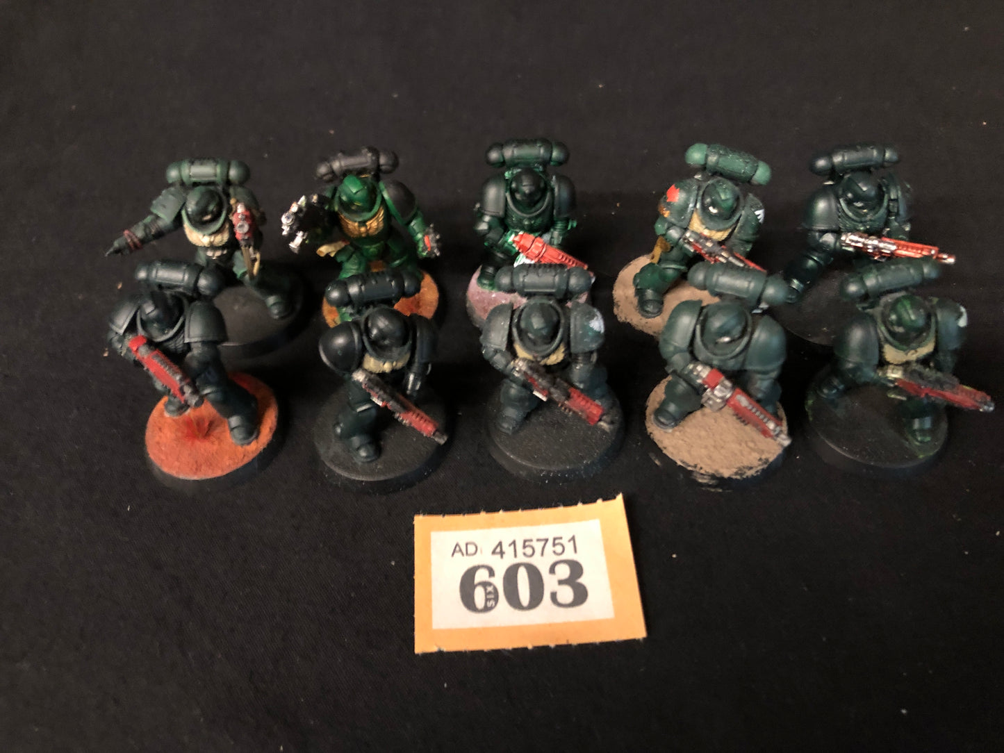 10x Primaris Intercessors #603 Space Marines Warhammer 40k