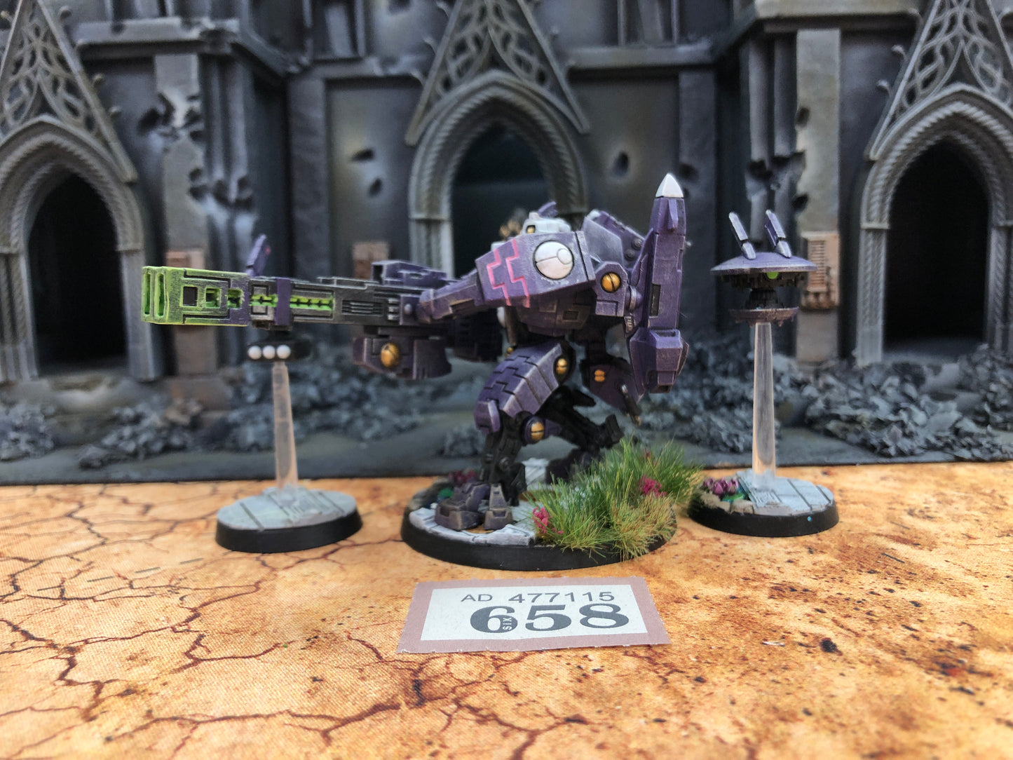 Broadside Battlesuit #658 Well Painted Tau T'au Empire Warhammer 40k