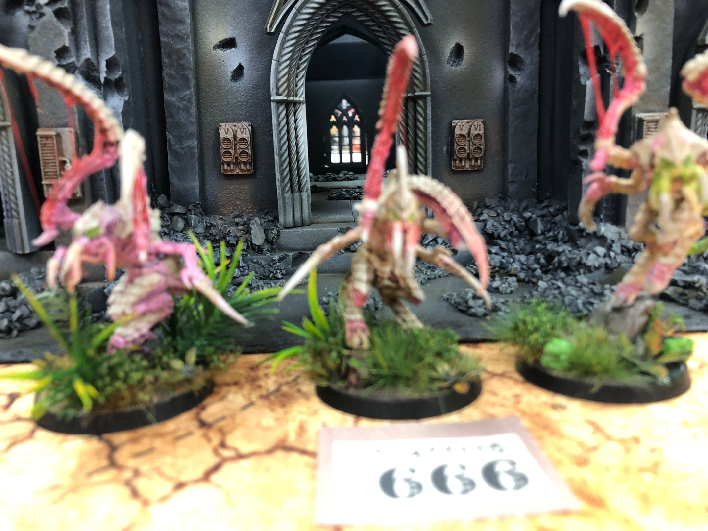 3x Von Ryan's Leapers #666 Very Well Painted Tyranids Warhammer 40k