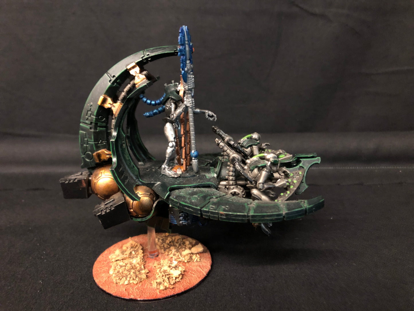 Command Barge #616 Well Painted Necrons Warhammer 40k