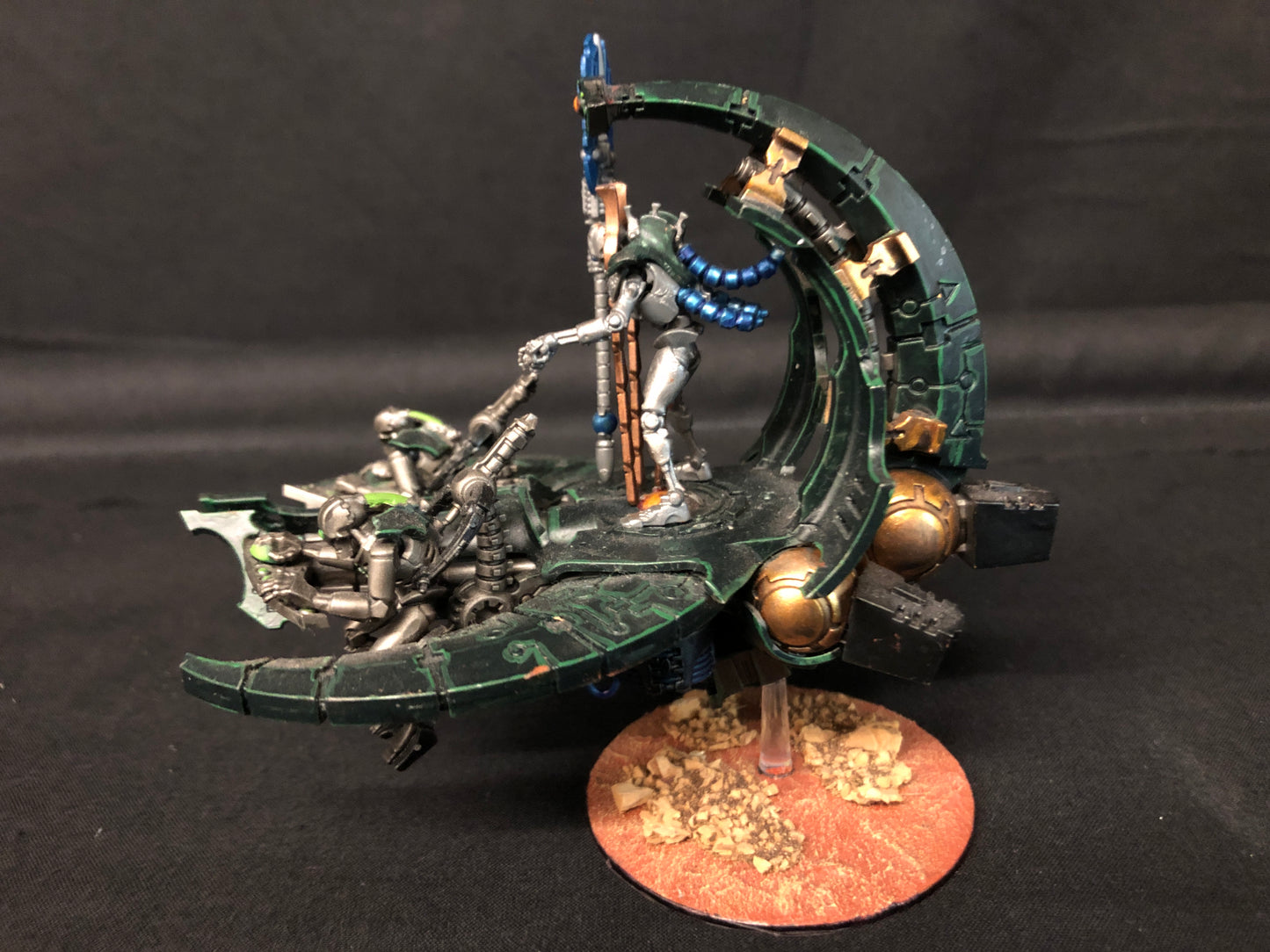 Command Barge #616 Well Painted Necrons Warhammer 40k