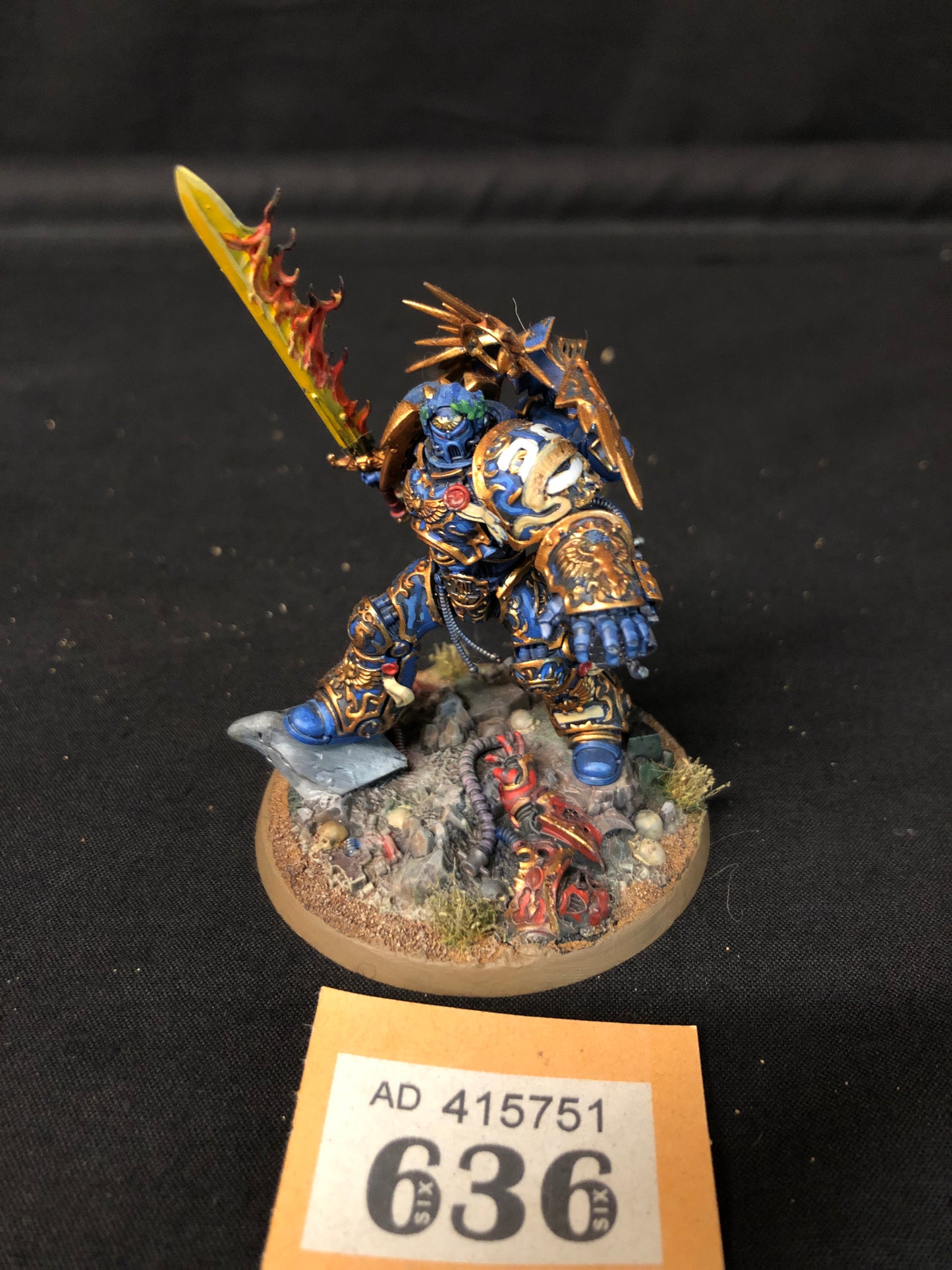 Roboute Guilliman #636 VERY Well Painted Space Marines Warhammer 40k