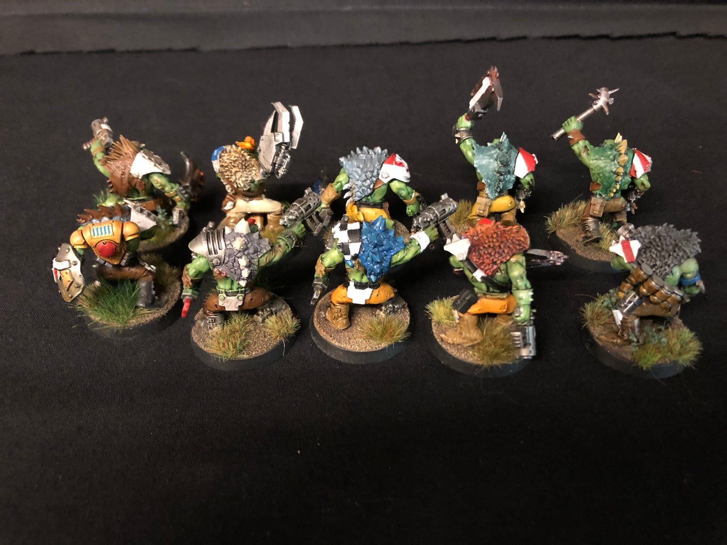 10x Boyz #676 VERY Well Painted Orks Warhammer 40k