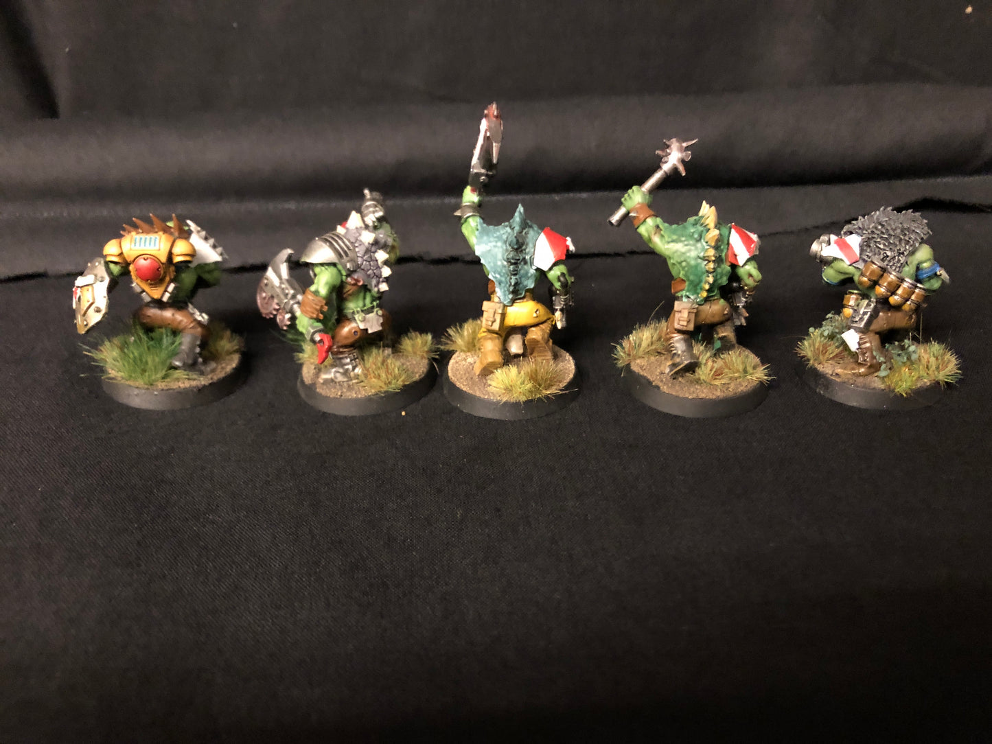 10x Boyz #676 VERY Well Painted Orks Warhammer 40k