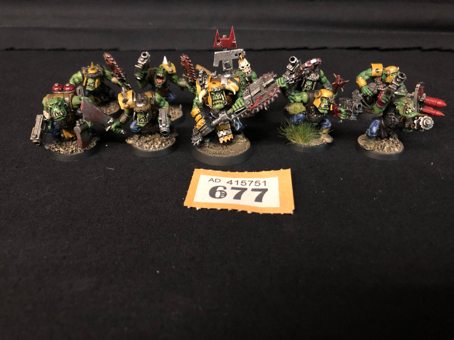 10x Boyz #677 VERY Well Painted Orks Warhammer 40k