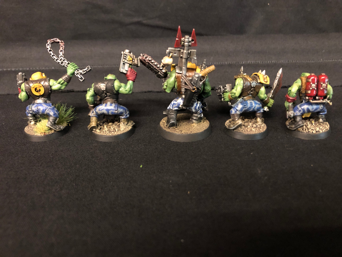 10x Boyz #677 VERY Well Painted Orks Warhammer 40k