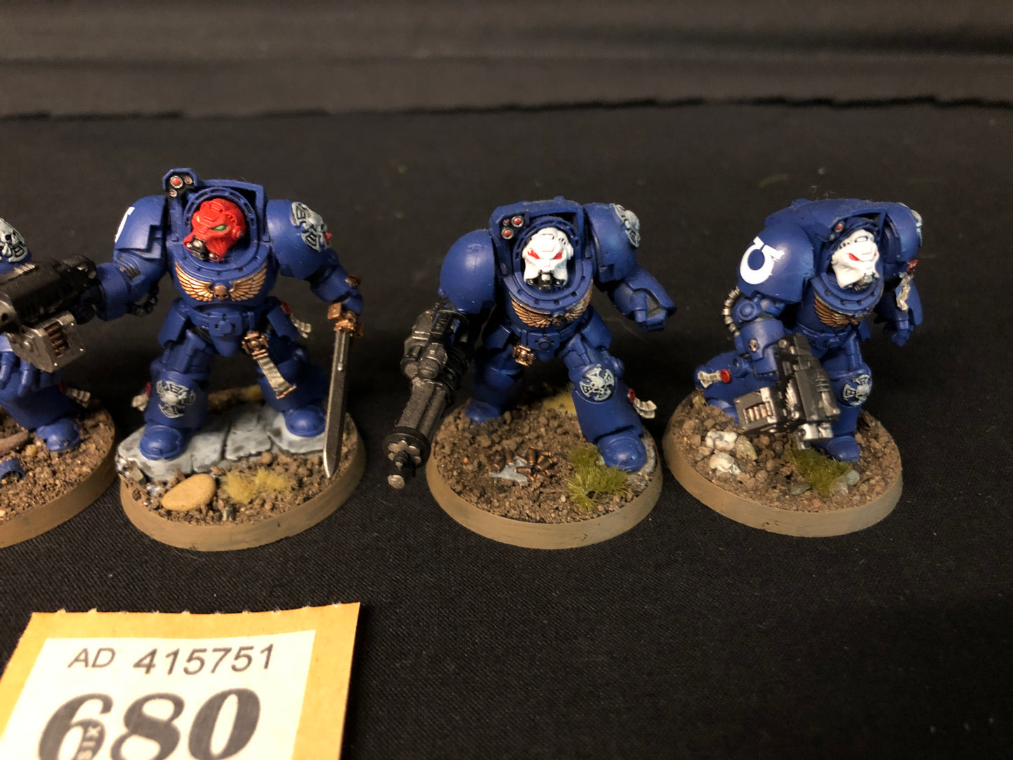 5x Primaris Terminator Squad #680 Well Painted Space Marines Warhammer 40k