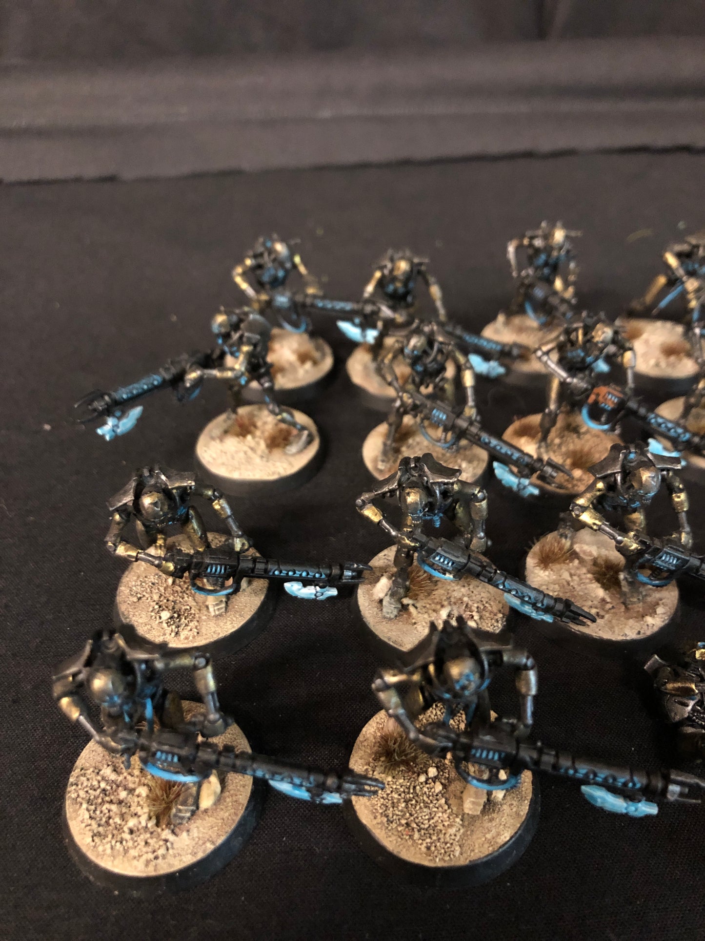 20x Necron Warriors + 2x Scarab Swarms #690 Well Painted Necrons Warhammer 40k